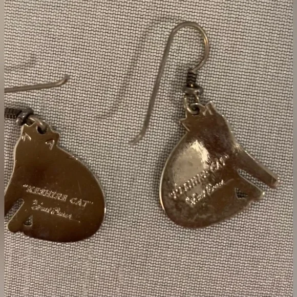 Vintage Laurel Burch Feshire Cat earrings - Picture 7 of 10